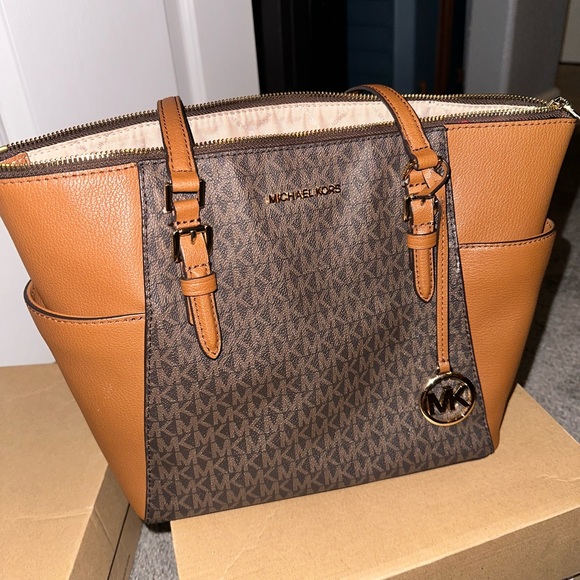 Michael Kors Dual Tone Tote - Picture 4 of 4